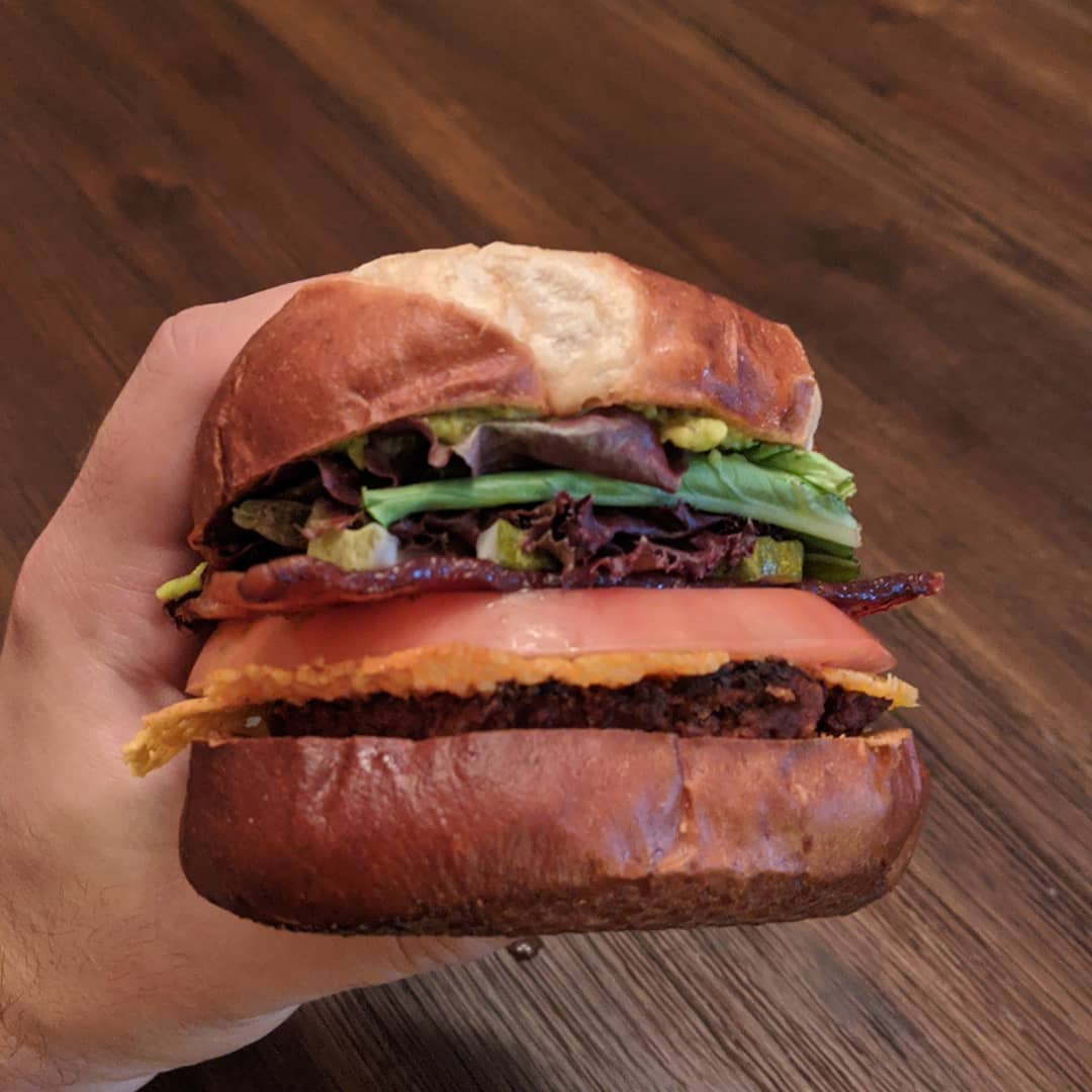 Smoked Turkey Cheese Burger Justin Goodman